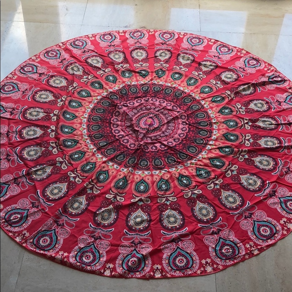 One LEFT - NWOT Mandala Beach Blankets - Picture 3 of 4